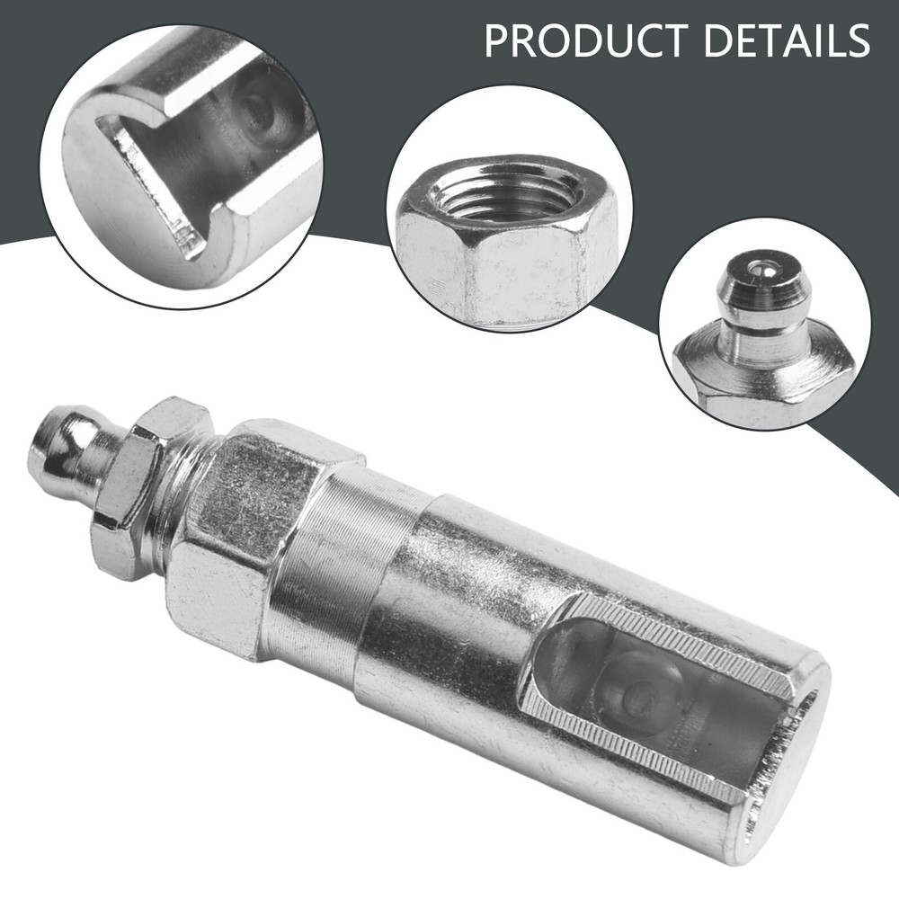 Right Angle 90 Degree Push-on Grease Coupler With 1/8 Inch NPT Threads