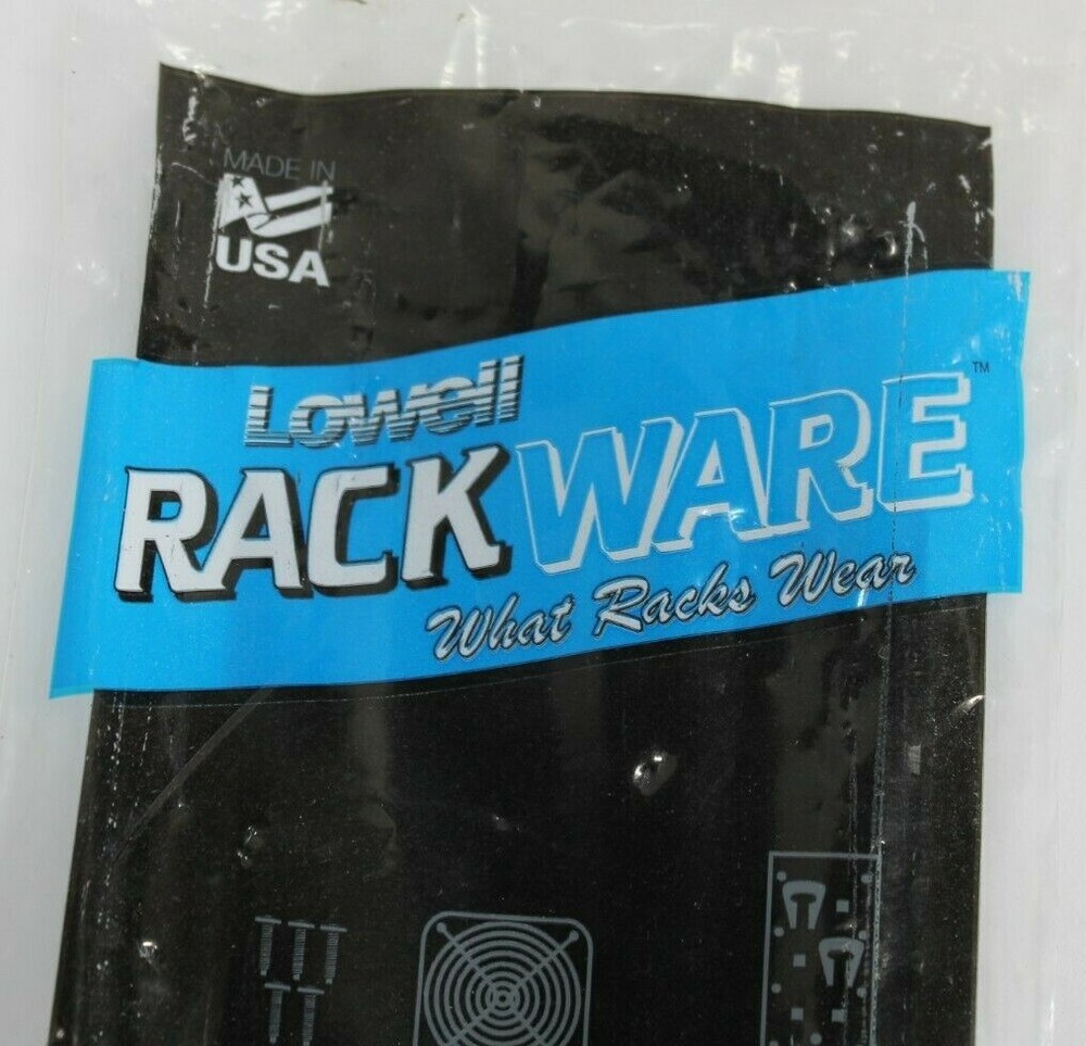 Lowell Rackware - SP-2 - 2U Rack Panel - Blank Panel for 19" Rack - ONE - 1 NEW