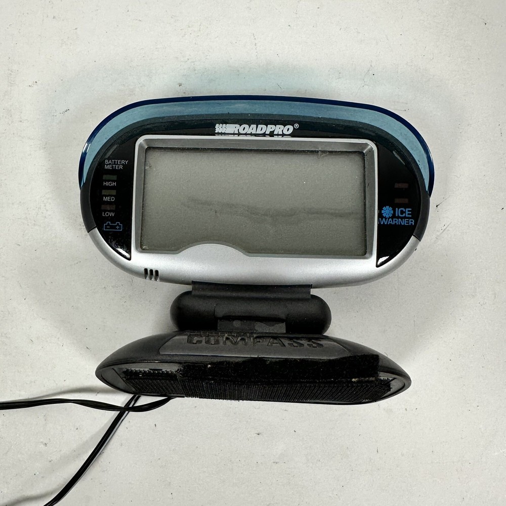 ROADPRO RPIC-129 Digital Compass W/Temp Direction & Voltage Display