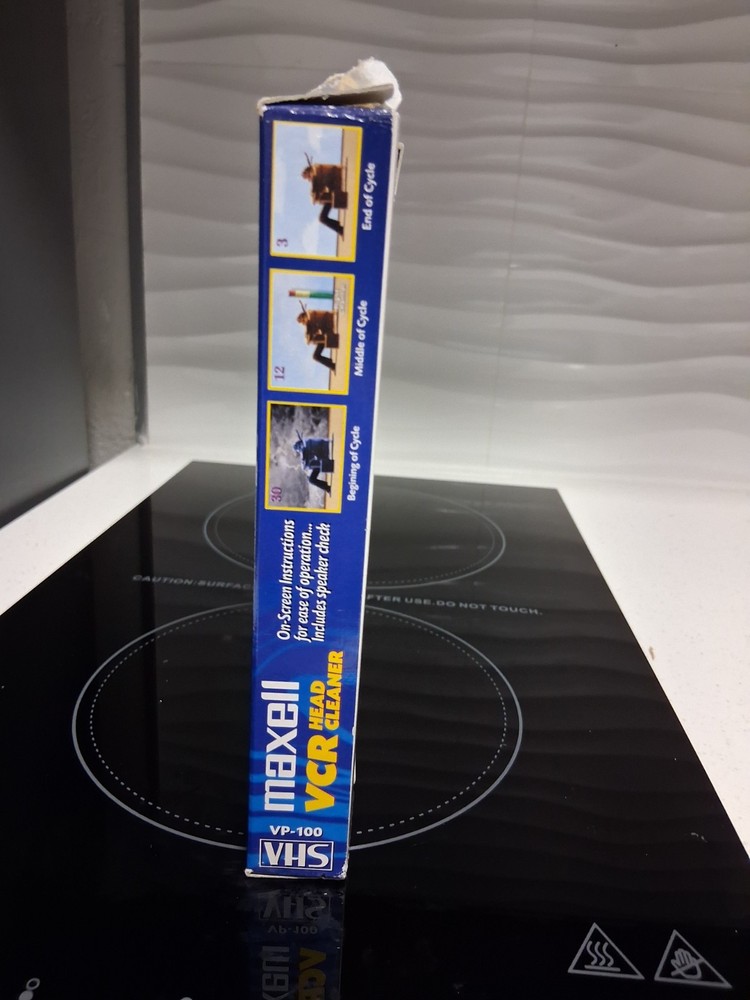 Maxell VCR Head Cleaner Tape