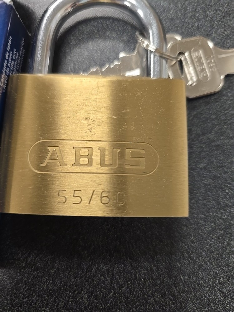 Abus 55/60 Padlock New With Keys