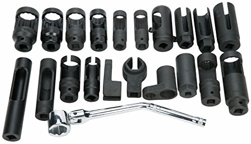 21pcs Oxygen Sensor Socket Set Sensor, Oil Pressure Sending Unit Socket Set