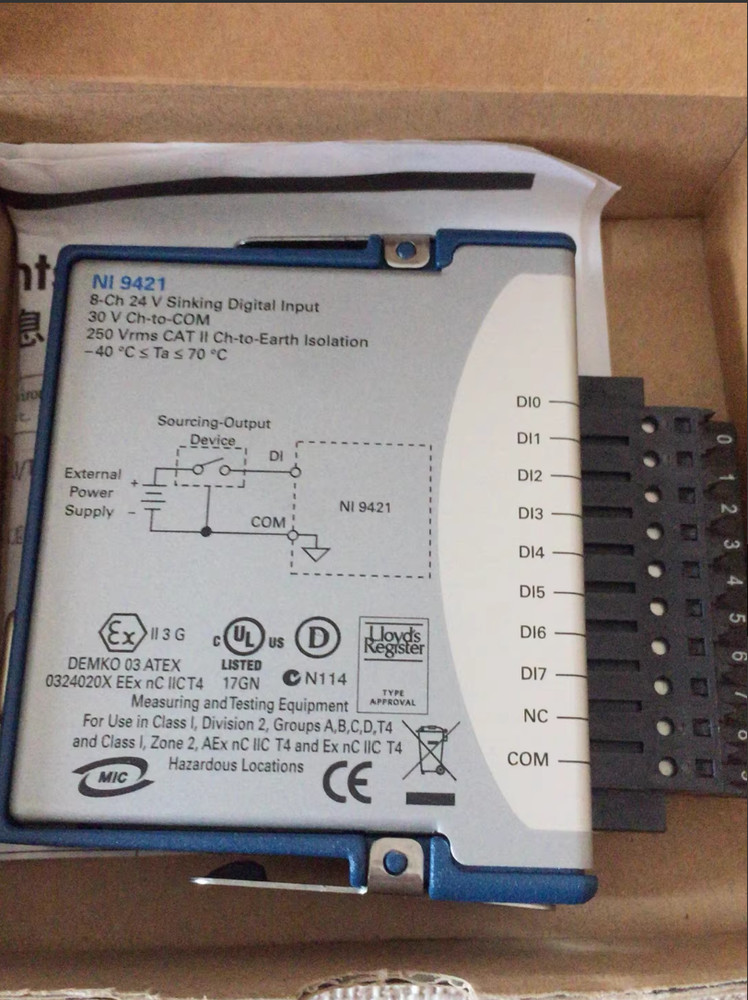 NI-9421 779002-01 Digital Input Module (Screw Terminal)