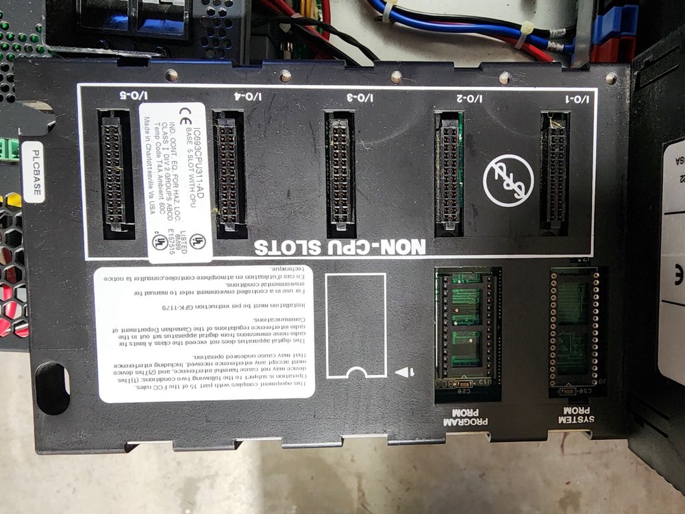 Ge-FanucI C693CPU311-AD programmable controller base 5-slot with cpu + 90-30PS