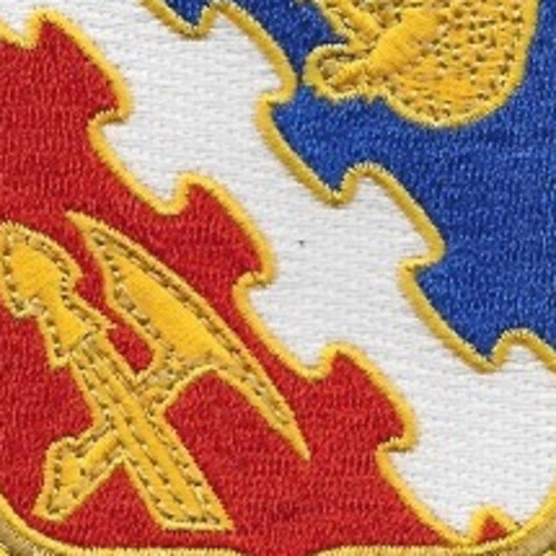 863rd Combat Engineer Battalion Patch