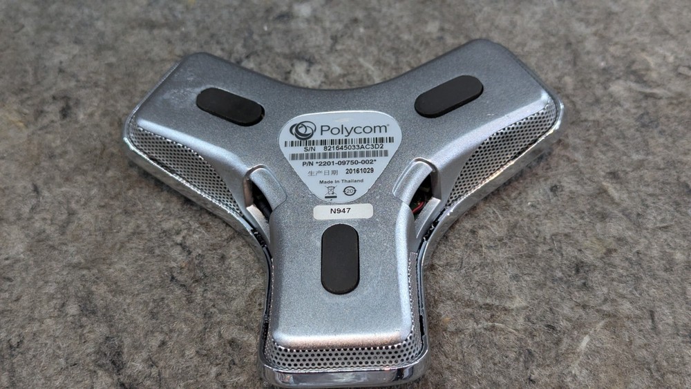 Polycom 2201-09750-002 HDX External Unit Conferencing Microphone Unit Only