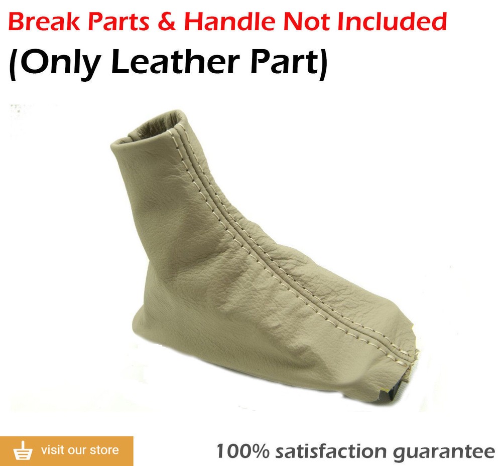 Automatic & E Brake Boot Leather Synthetic for BMW X5 E53 00-06 Beige