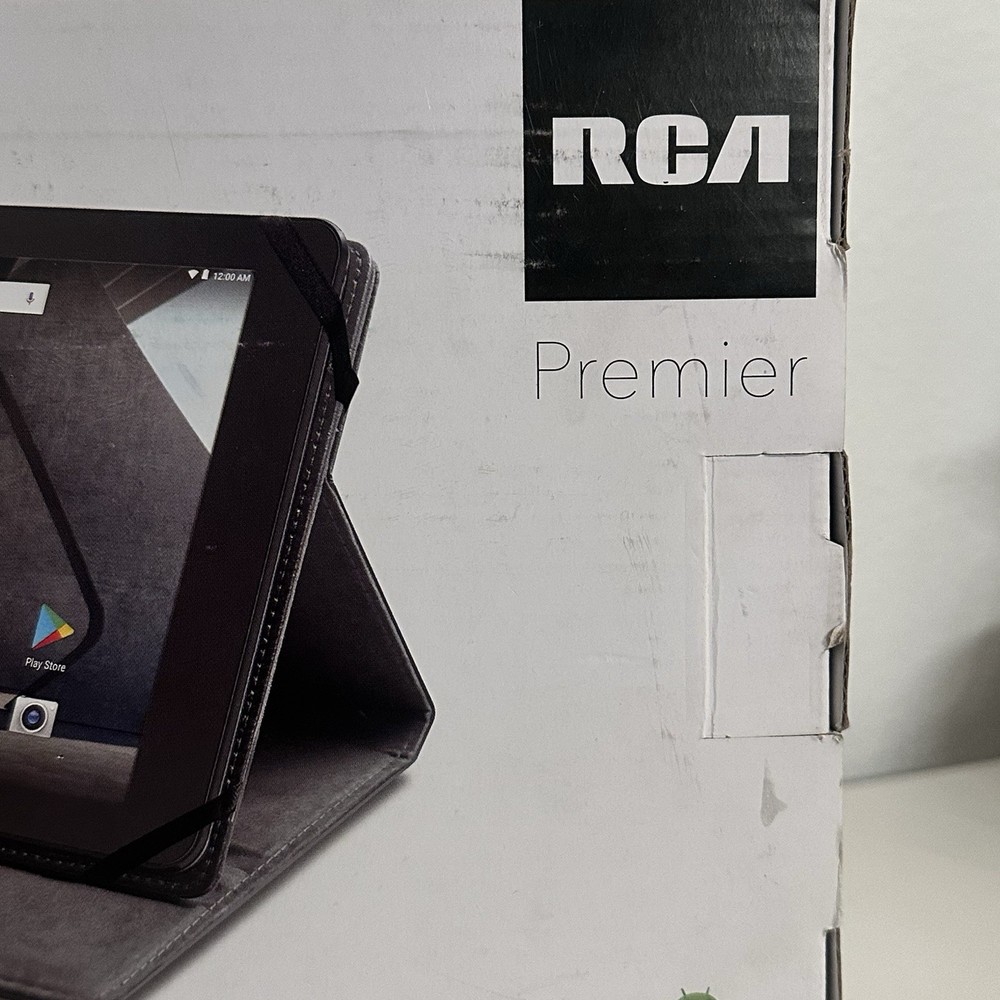 READ! RCA Atlas 10 Tablet Premier Android 7.0, 32GB Wi-Fi 10” Webcam Bundle Case