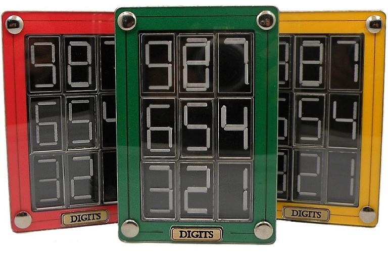 Digits - Math Brainteaser Wooden Puzzle