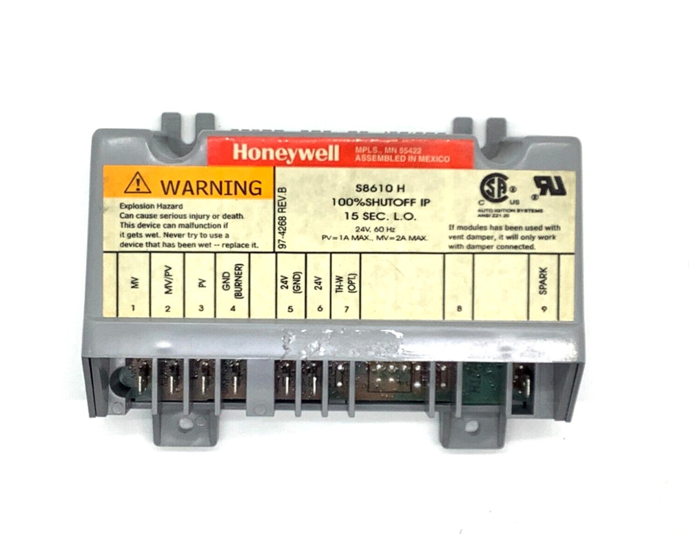 S8610H Furnace control circuit board ignition module