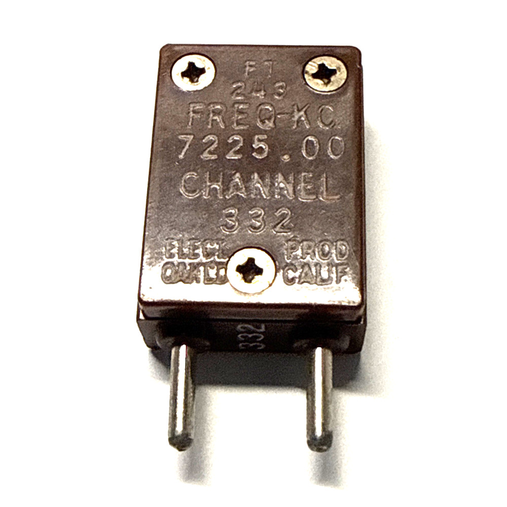 AMECO AC-1 crystal 7225 KC FT-243 Ham Radio Crystal TESTED