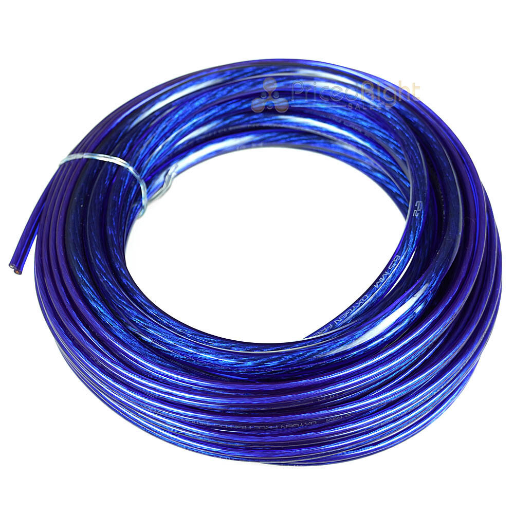 8 Gauge Amplifier Wiring Kit 400 Watts OFC Copper Wire Car Audio Install Amp