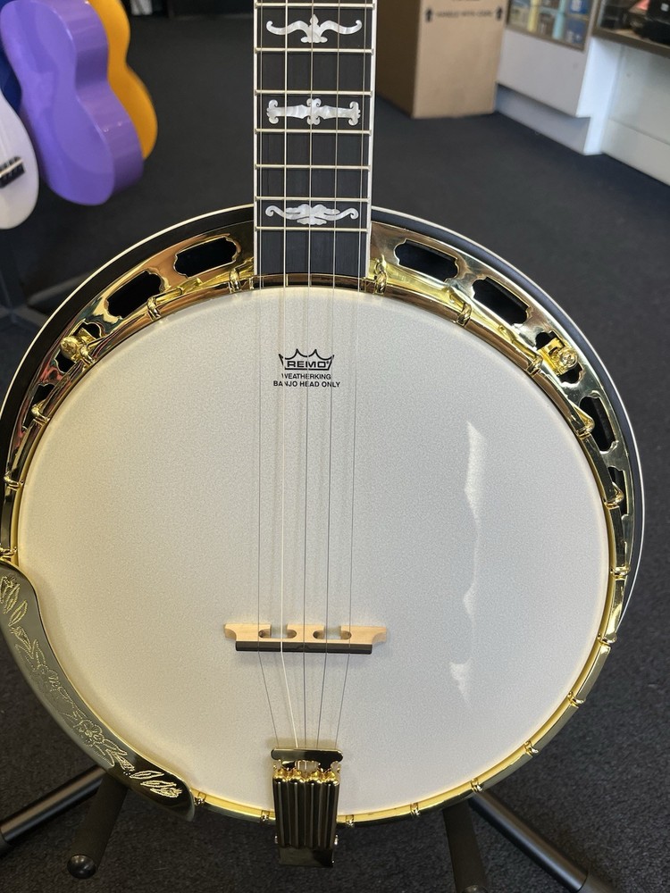 Washburn B17 5-String Banjo with Case