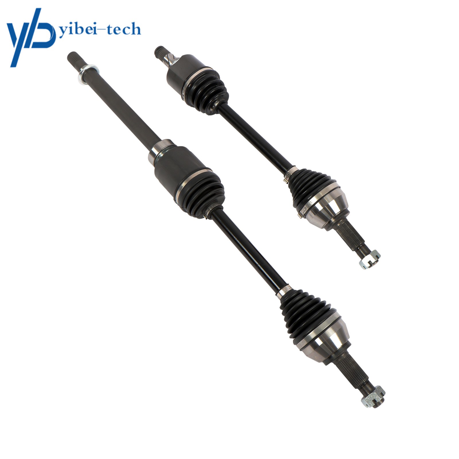 Pair Front CV Axle Shaft For Nissan Altima 2007 - 2012 2013 Gas 2.5L Auto CVT