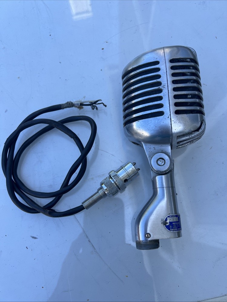 Vintage Shure 55 S Dynamic Mic
