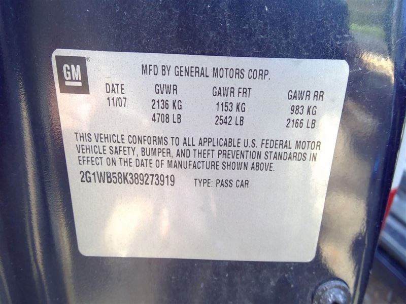 Engine ECM Electronic Control Module Z06 Fits 08-09 Corvette 3603701