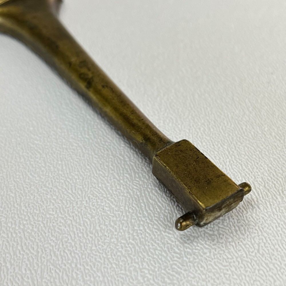 Solid Brass Replacement Door Knocker Strike Bar MidCentury 4.5" Door Hardware