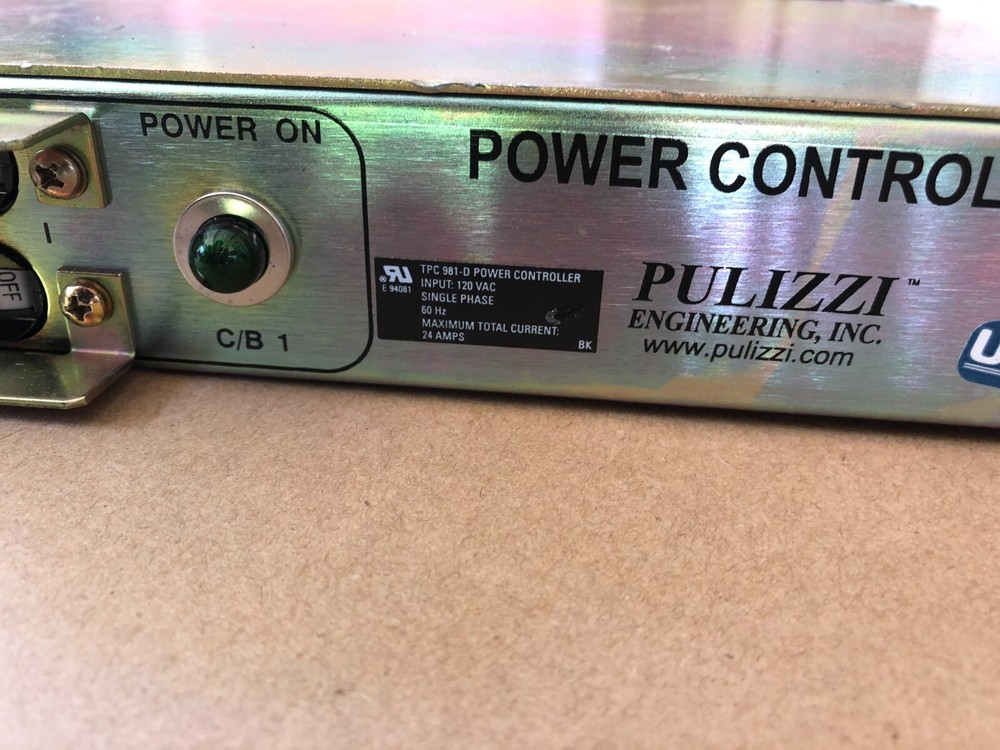 Eaton Pulizzi Z-LINE TPC981-D Rack Mount Power Distribution Module Controller