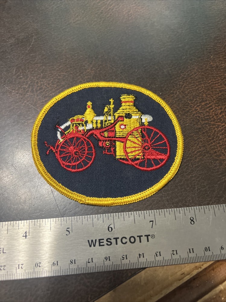 Vtg Obsolete Fire Department Patch