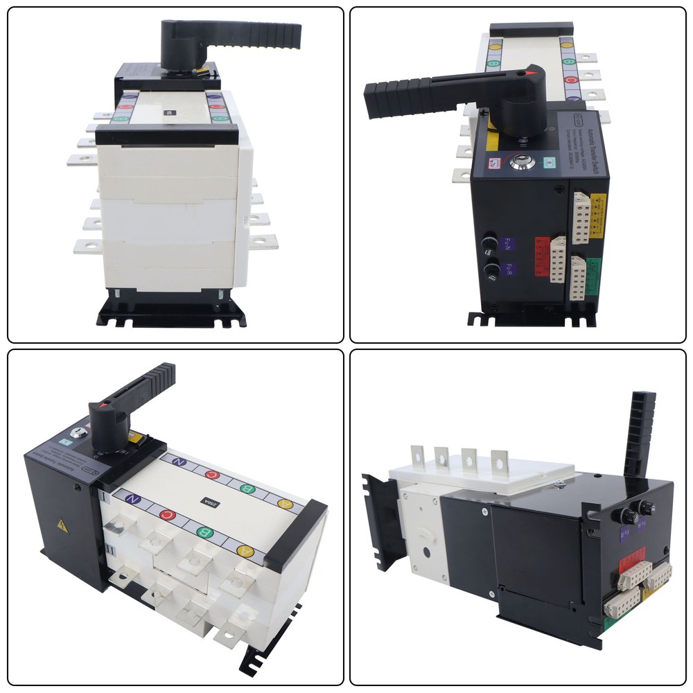 250A 4-Pole Automatic Transfer Switch for AC 110V/220V - Grid to Generator