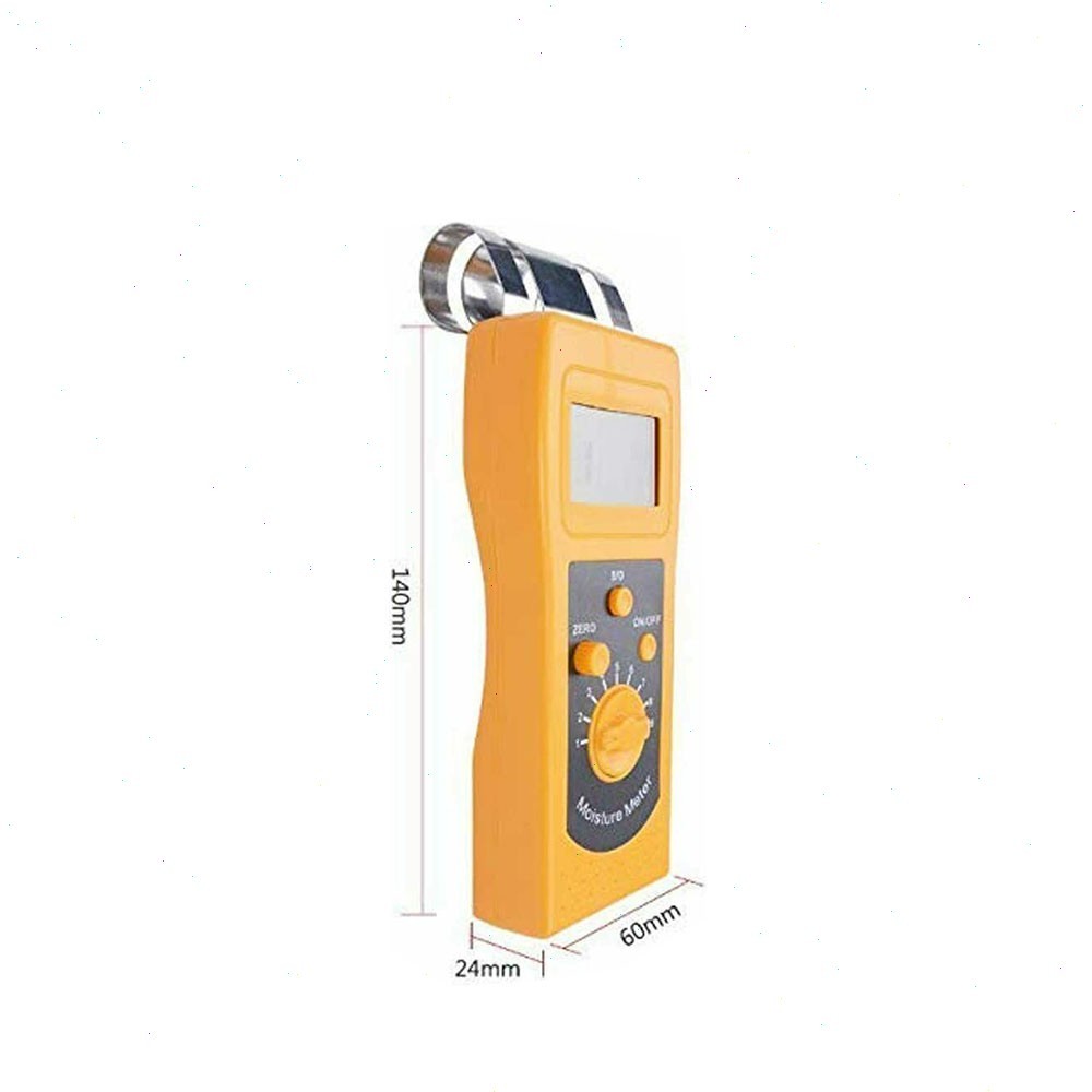Digital Handheld Textile Moisture Tester with Accuracy ± 0.5 Range 0.00-2.00%(d)
