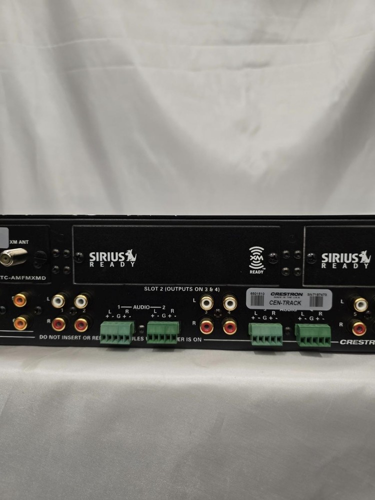 Crestron CEN-TRACK Audio Distribution System Tested Working w/ Rackmount PSU