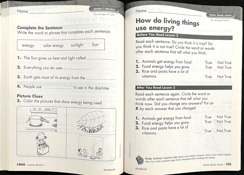 2nd Grade - SCIENCE - WORKBOOK - STUDENT EDITION (2006, Scott Foresman)