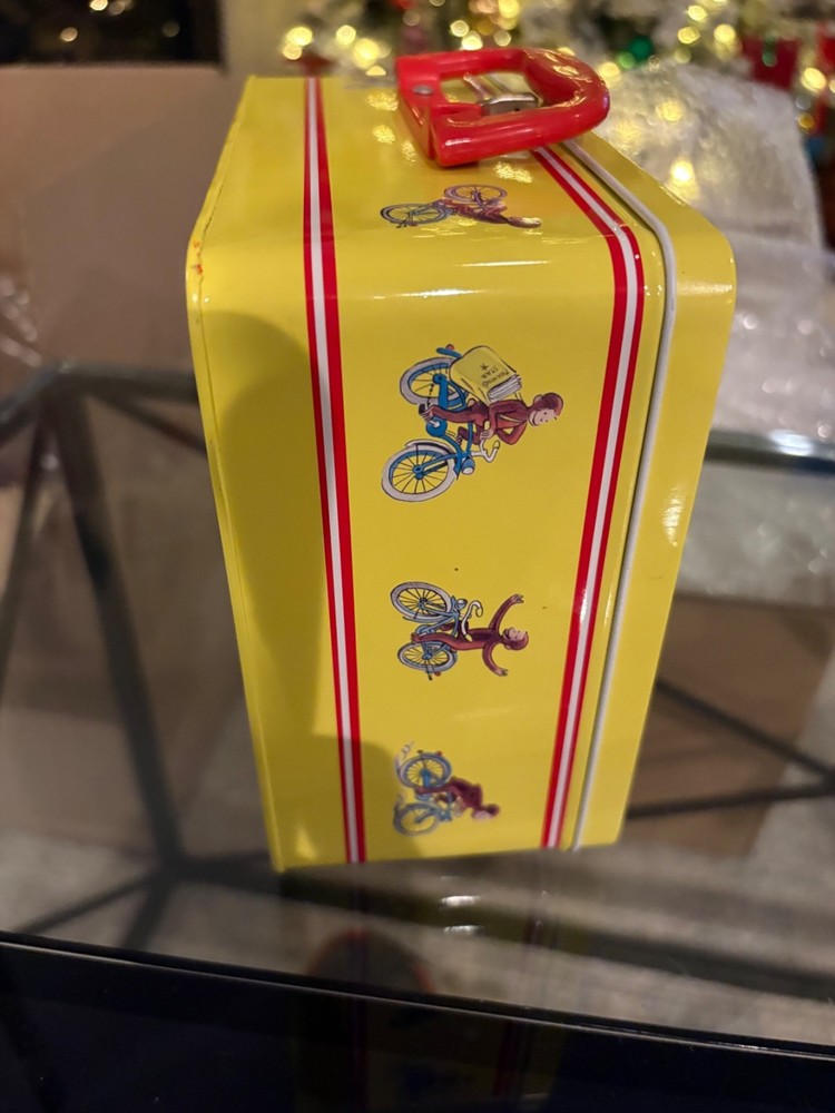 2006 Schylling Curious George Keepsake Tin Lunchbox NOS