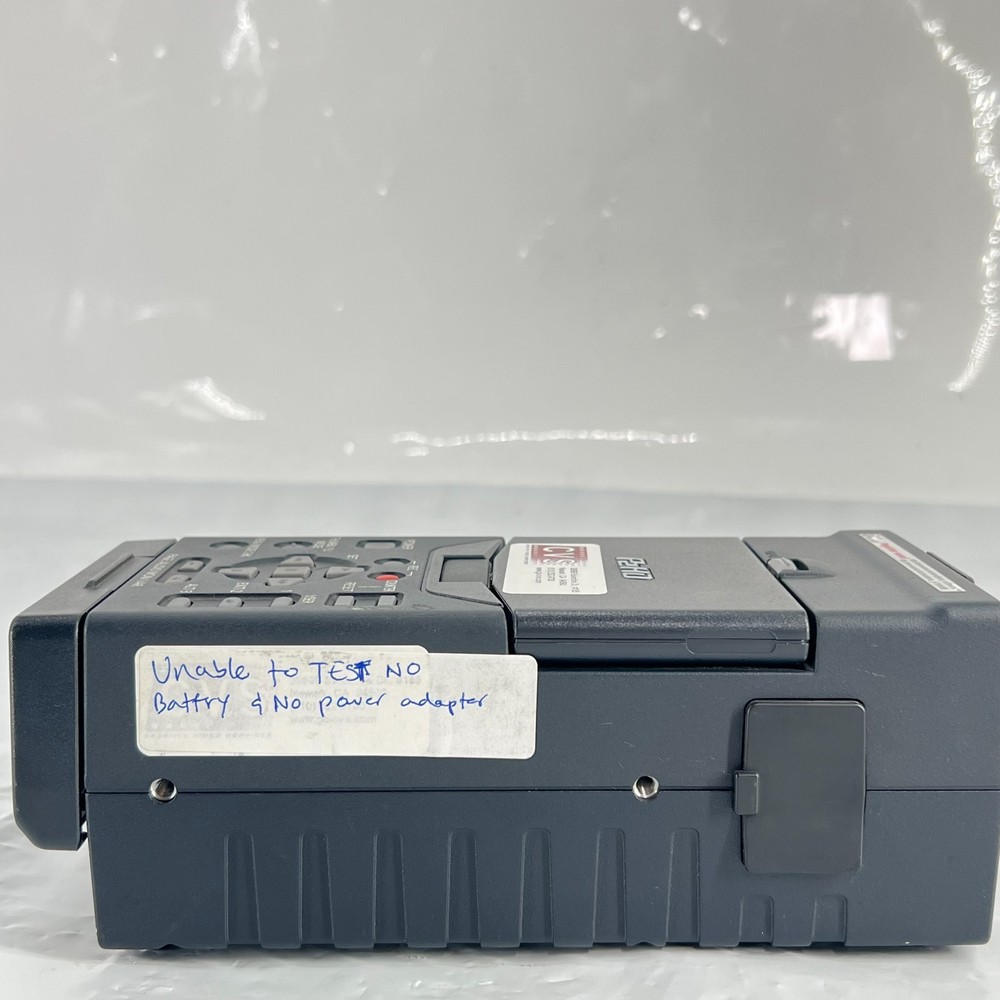 Panasonic AG-HPG20 Memory Card Portable Recorder Untested