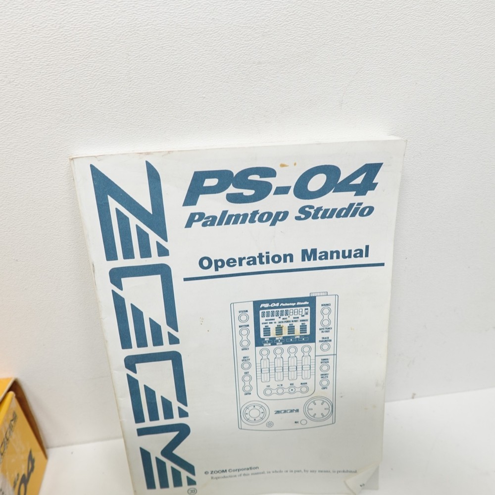 ZOOM PS-04 Palmtop Studio Portable Multi-Track Recorder