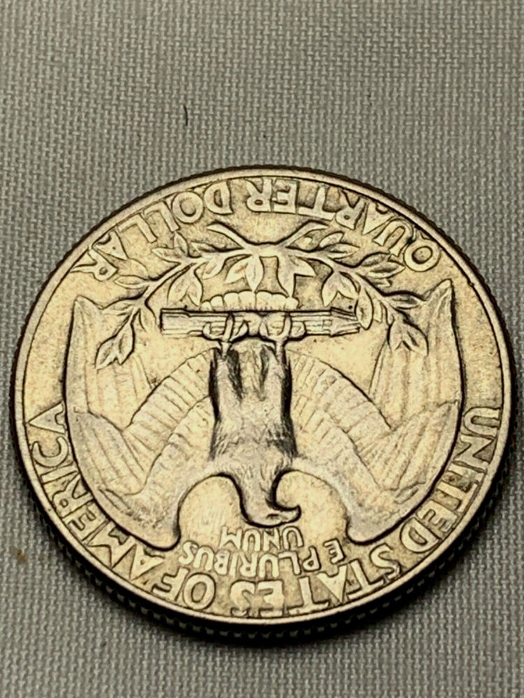 1965 quarter p mint mark error