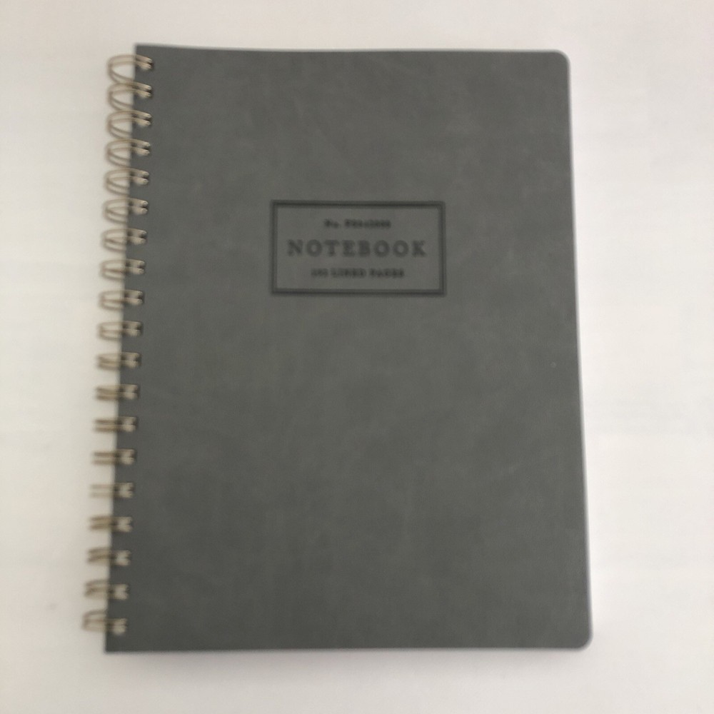 New Fringe Notesmark Grey Gray Luxury Notebook