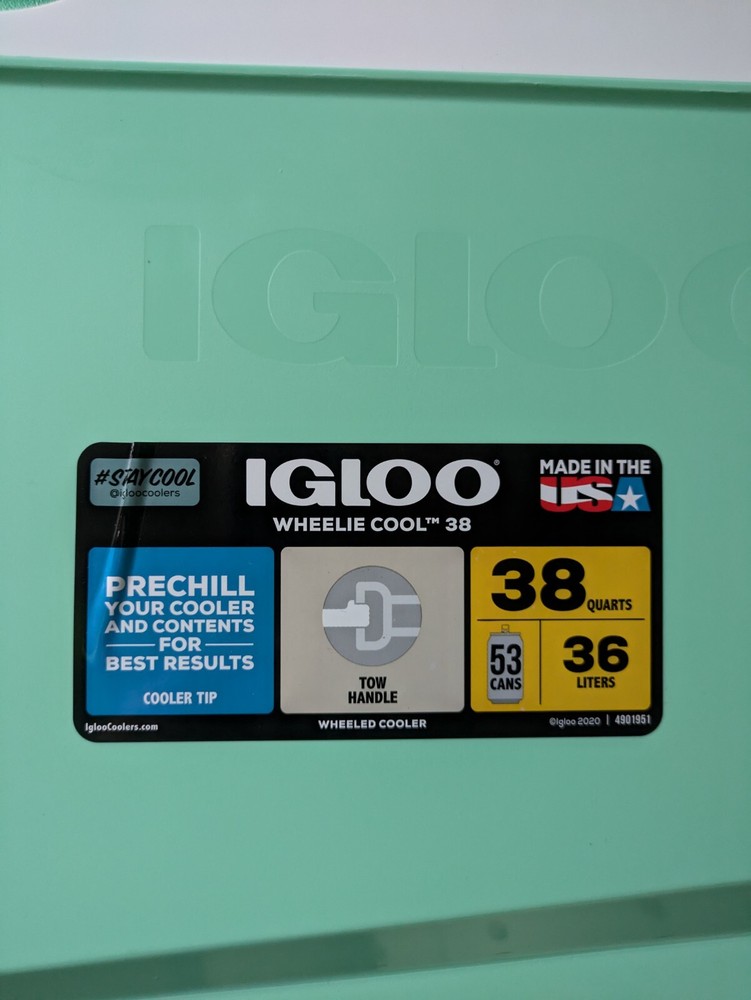Igloo Wheelie Cool 38qt