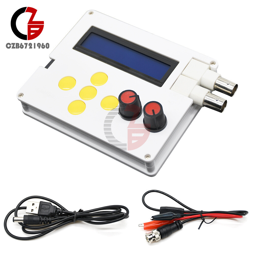 DDS Function Signal Generator Square Wave Adjustable LCD DC 4V-10V 1Hz-500KHz