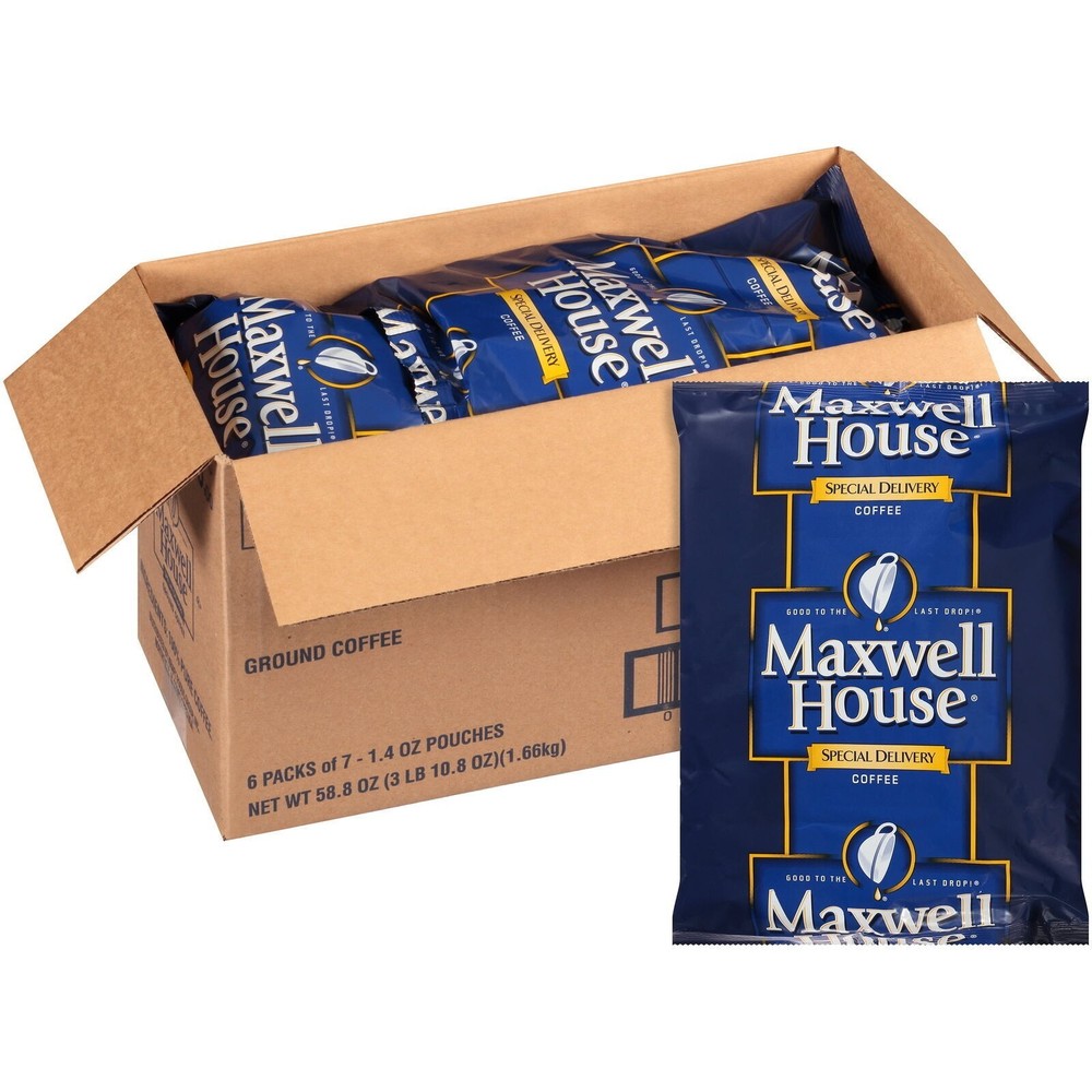 Special Delivery Ground Coffee Filter Packs, 1.4 oz. Packets, 42 per Case