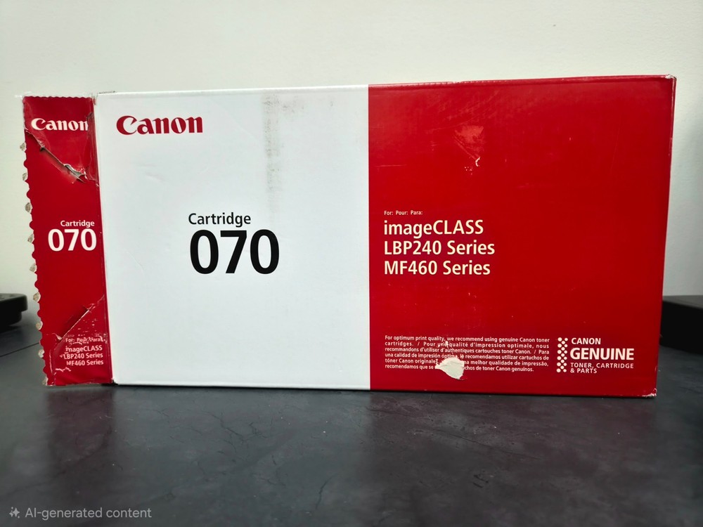 Genuine NEW Canon Cartridge 070 Image Class Open Box