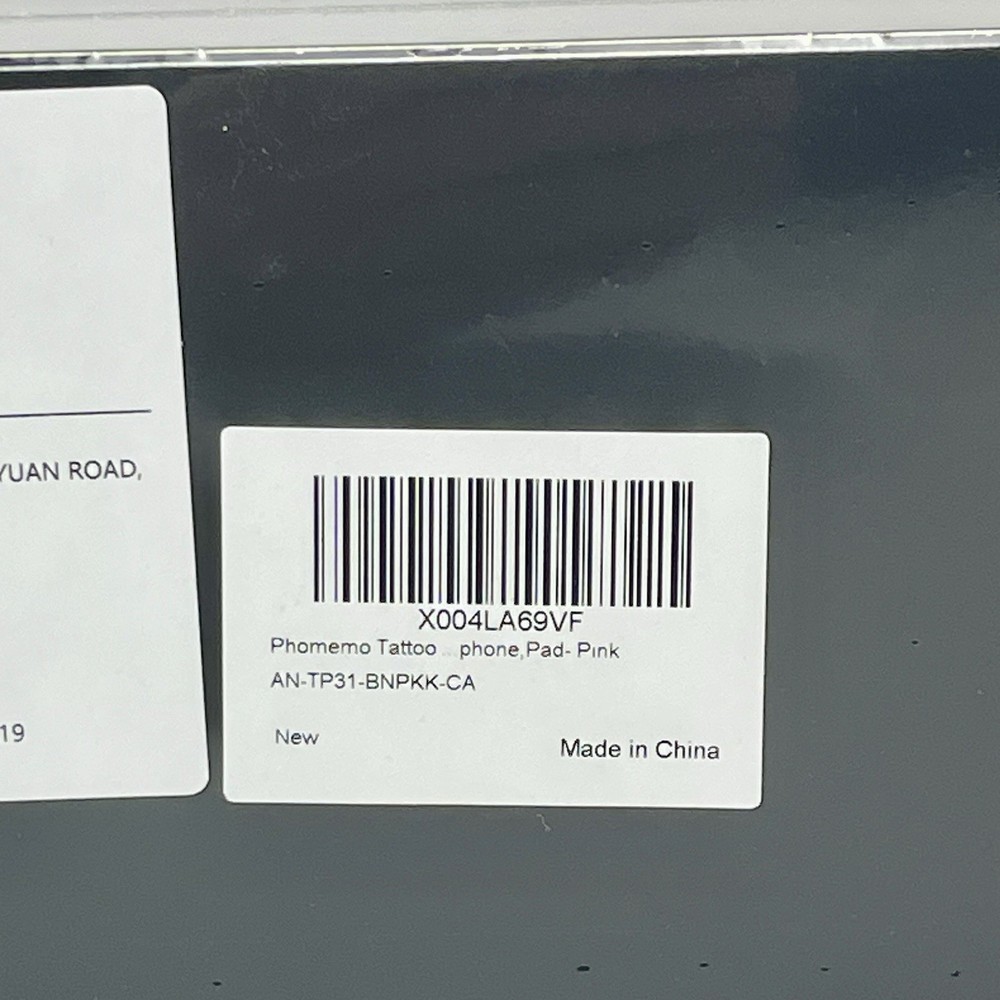 Phomemo TP31 Mini Tattoo Stencil Printer Bluetooth Pink w/ 30 Transfer Paper