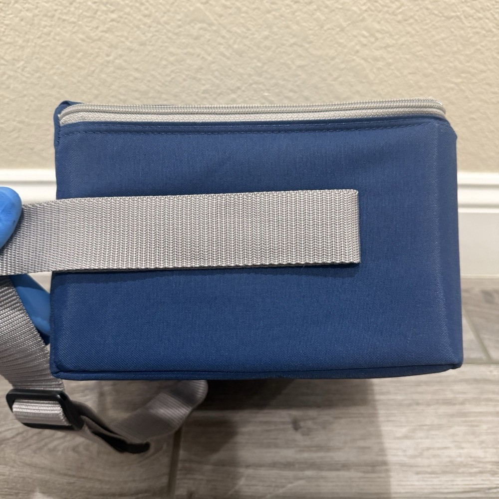 Blue Case Logic CD Carry Bag with Strap - 28 CD Case Holder