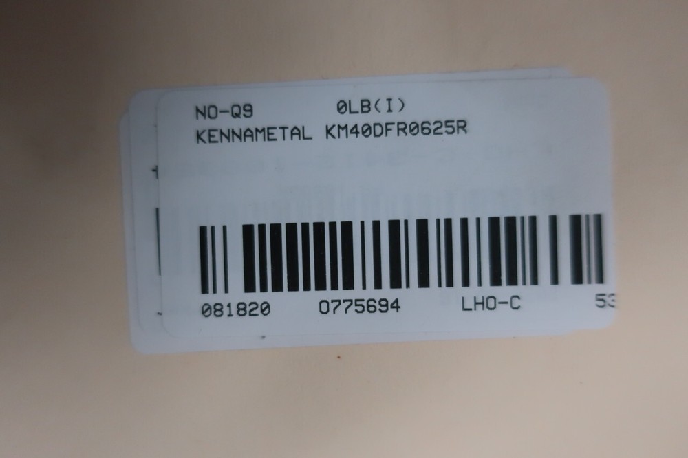 Kennametal KM40DFR0625R Indexable Insert Drill