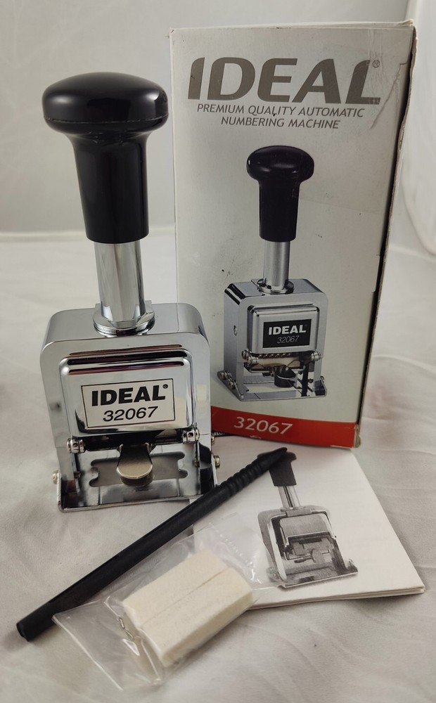 Ideal Premium Quality Automatic Numbering Machine Stamp 32067