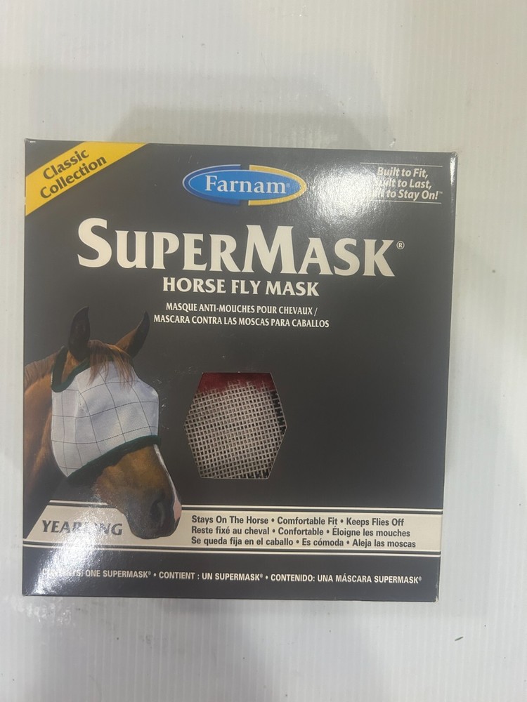 Farnam Supermask Fly Mask - Yearling - No Ears