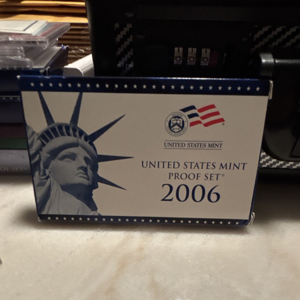 United States Proof Set 2006 U.S. Mint Uncirculated Proof Certificate