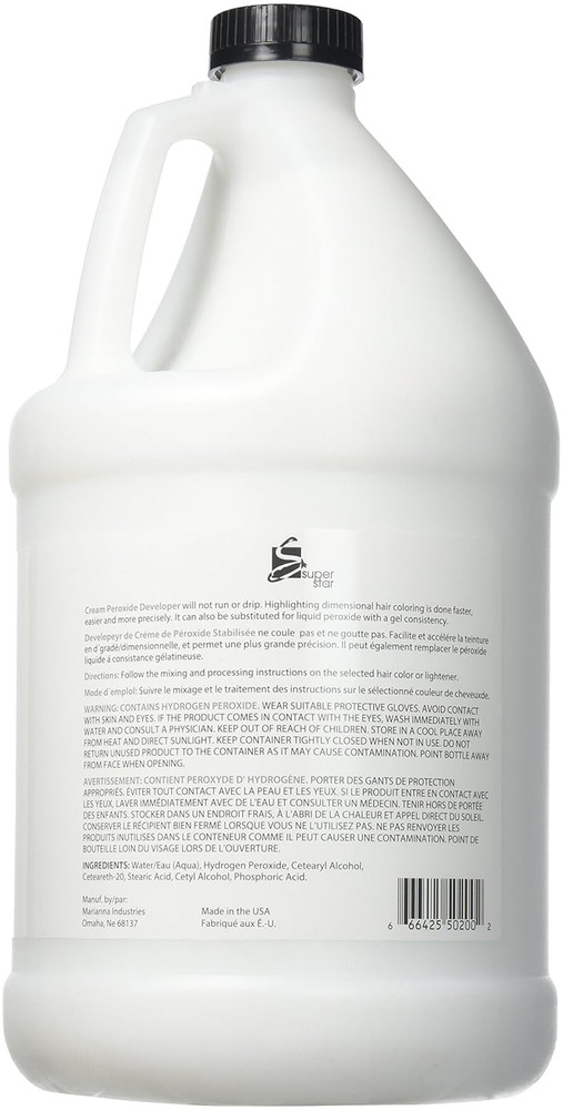 Stabilized Cream Peroxide Developer, 20V , 3.8 L / 1 Gallon (1-Count)