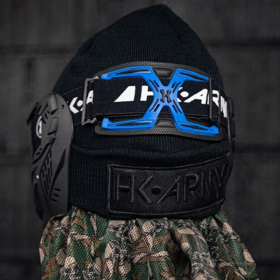 HK Army CTX Universal Goggle Strap Pad - Blue/Black