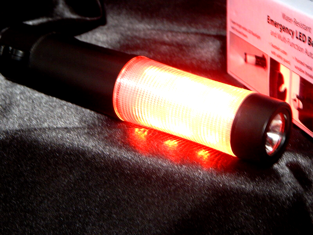 Emergency LED Beacon Flashlight Multi Auto Tool