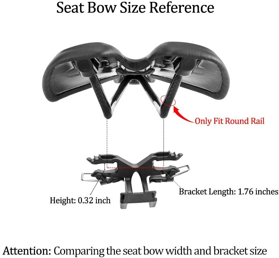 ROCKBROS Bike Saddle Bag Under Seat Pouch Portable Quick Release Tail Bag 1L