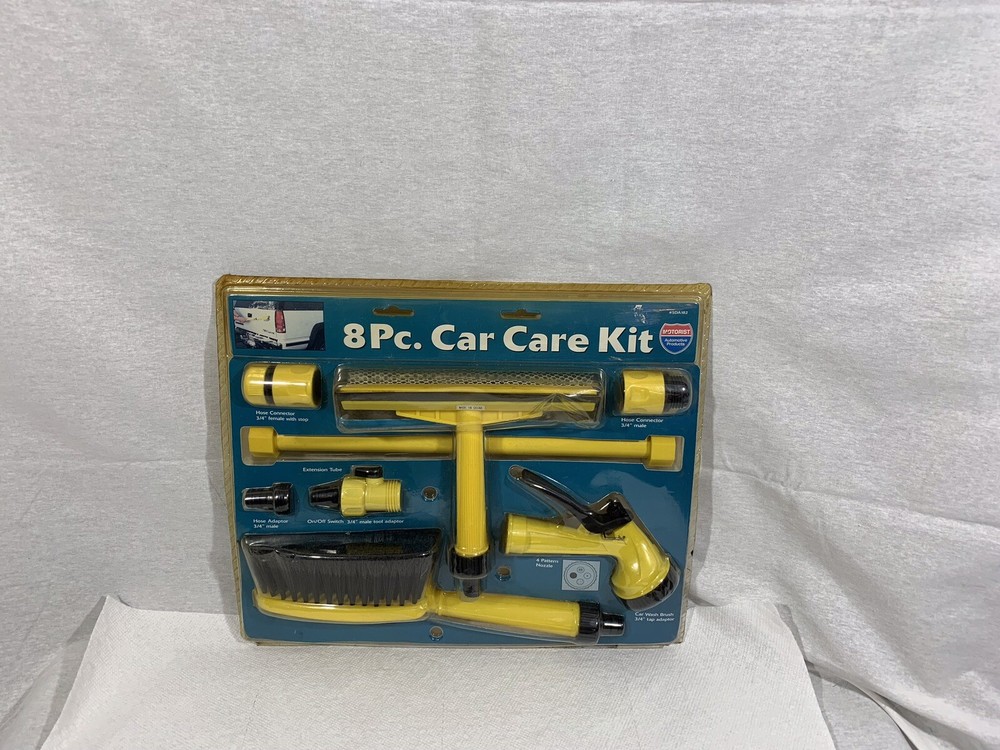 Vintage Car Care Kit/ 8pcs