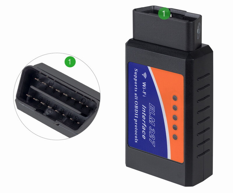 ouchuangbo ELM 327 OBD2 Diagnostic-tool Work On IOS/Android