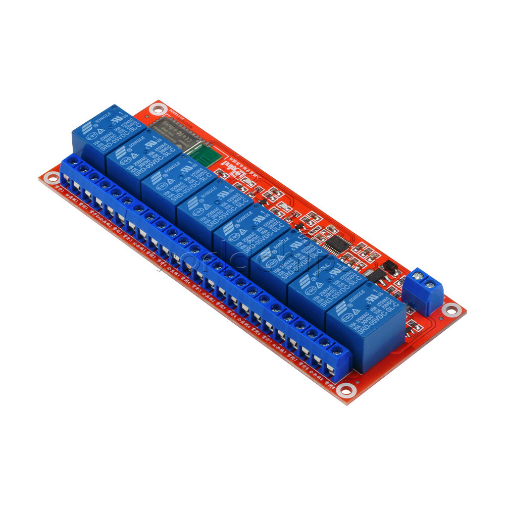 8 Channel Bluetooth Relay Module 5V /12V Bluetooth Mobile Phone Remote Control