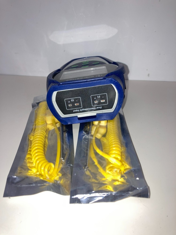 Digi-Sense Temp-300 Dual-Input Data Logger Thermometer USB 91428-04 Probes